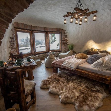 Osada Jaworzyny - Domek Hobbita Z Jaskinia Spa Tokarnia  Eksteriør bilde